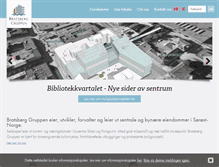 Tablet Screenshot of bratsberggruppen.no